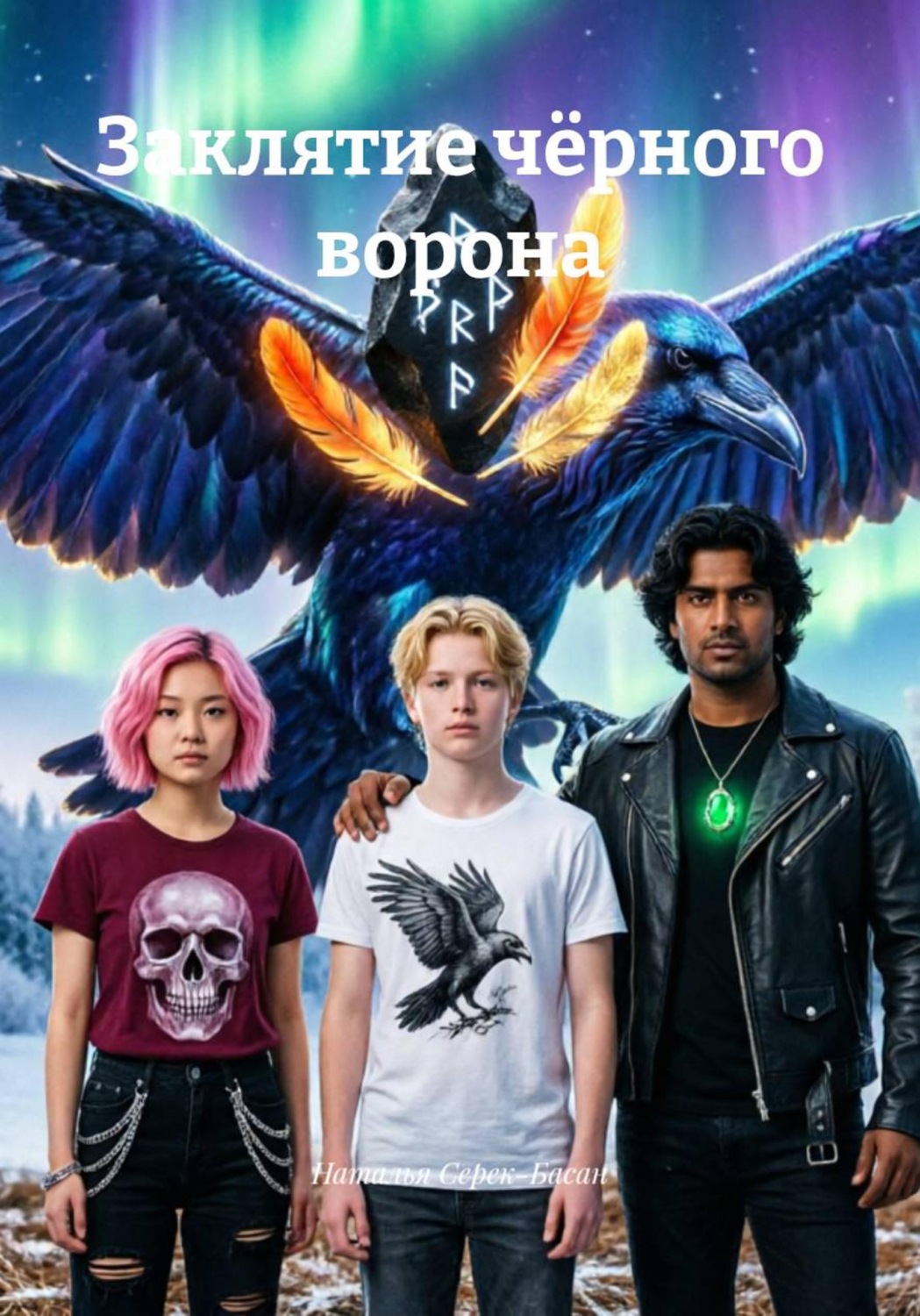 Обложка книги «Заклятие чёрного ворона»
