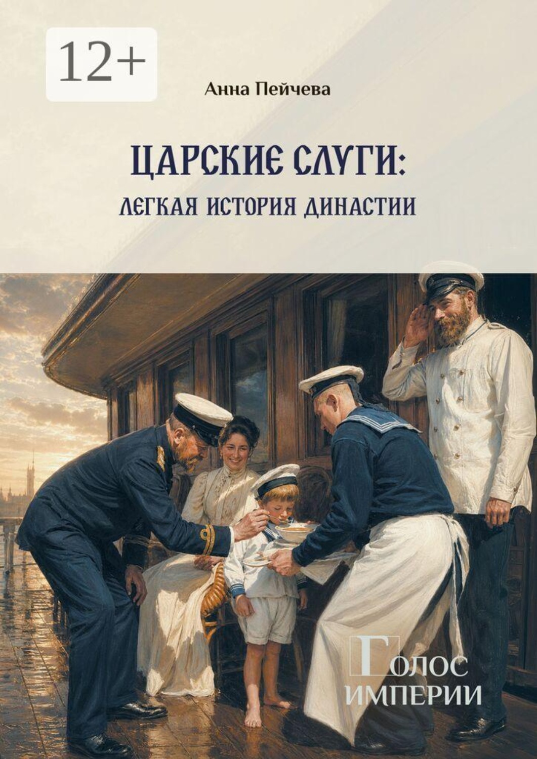 Обложка книги «Царские слуги: легкая история династии. Серия «Голос империи»»