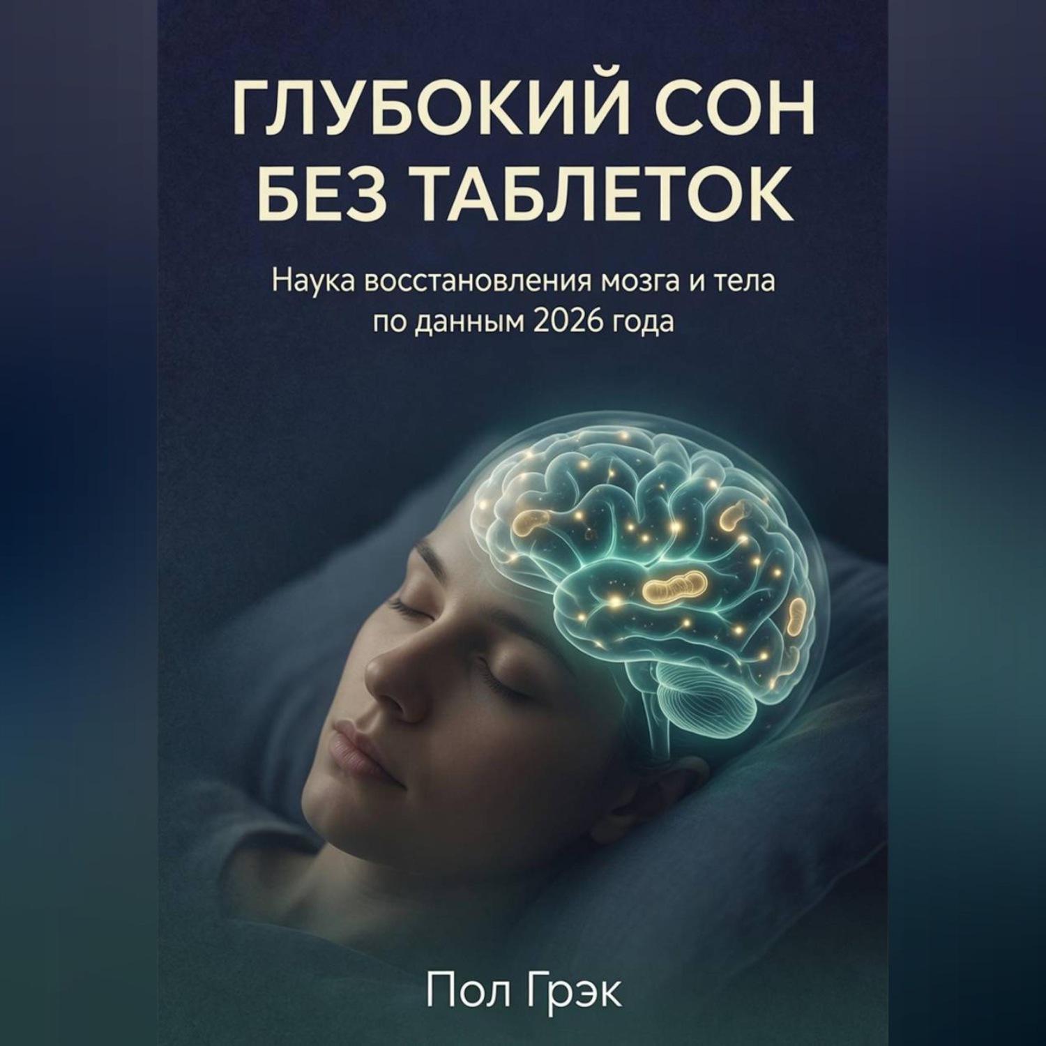 Обложка книги «Глубокий сон без таблеток. Нейробиология восстановления мозга ночью»