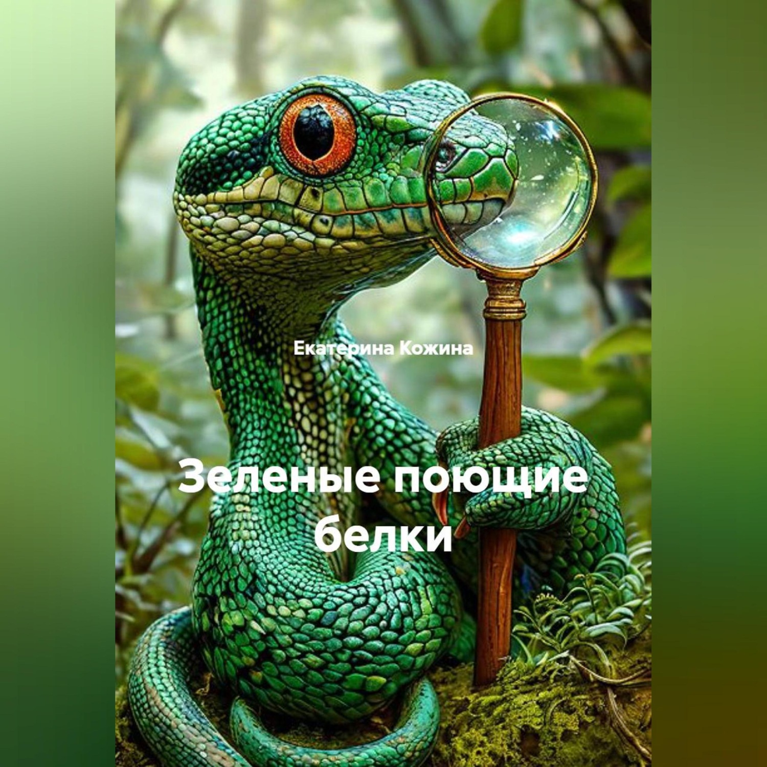Обложка книги «Зеленые поющие белки»