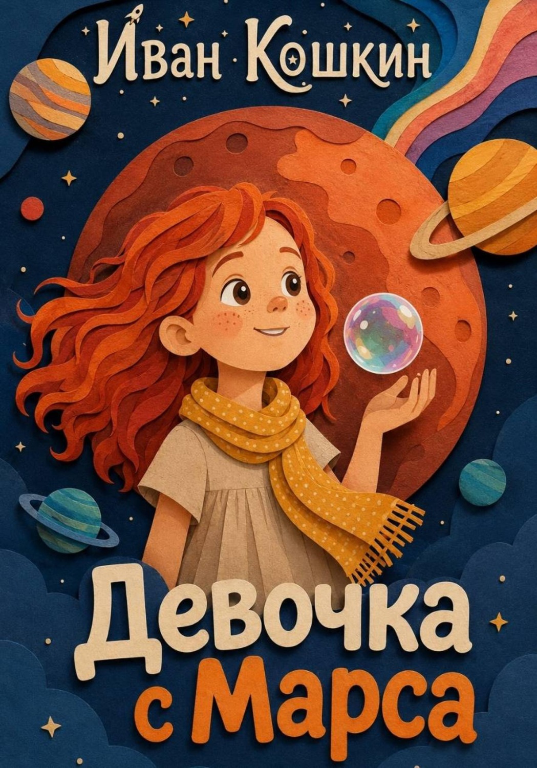 Обложка книги «Девочка с Марса»
