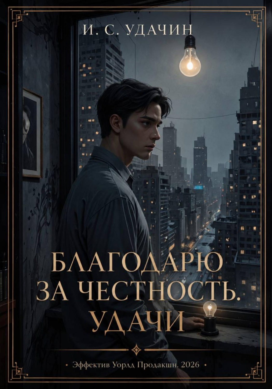 Обложка книги «Благодарю за честность. Удачи»