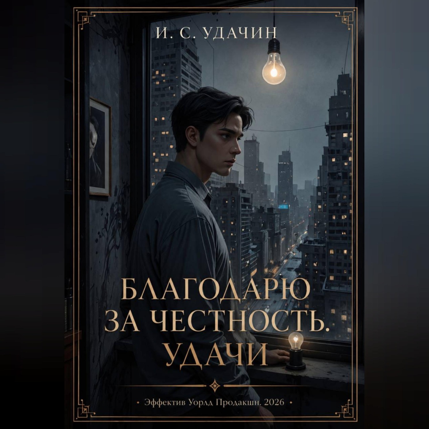 Обложка книги «Благодарю за честность. Удачи»