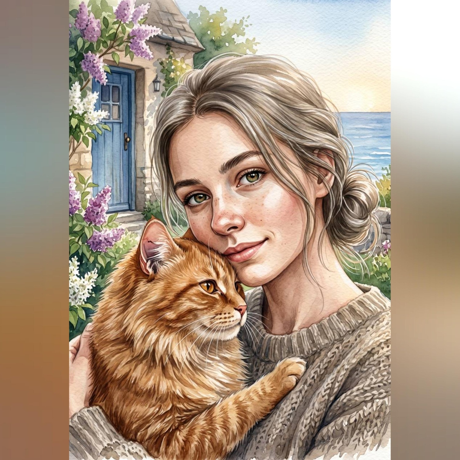 Обложка книги «Кот, который знал её имя»