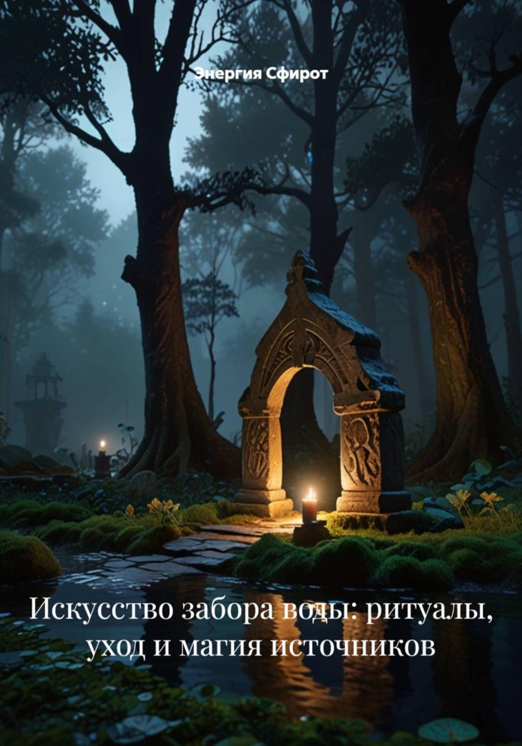 Обложка книги «Искусство забора воды: ритуалы, уход и магия источников»