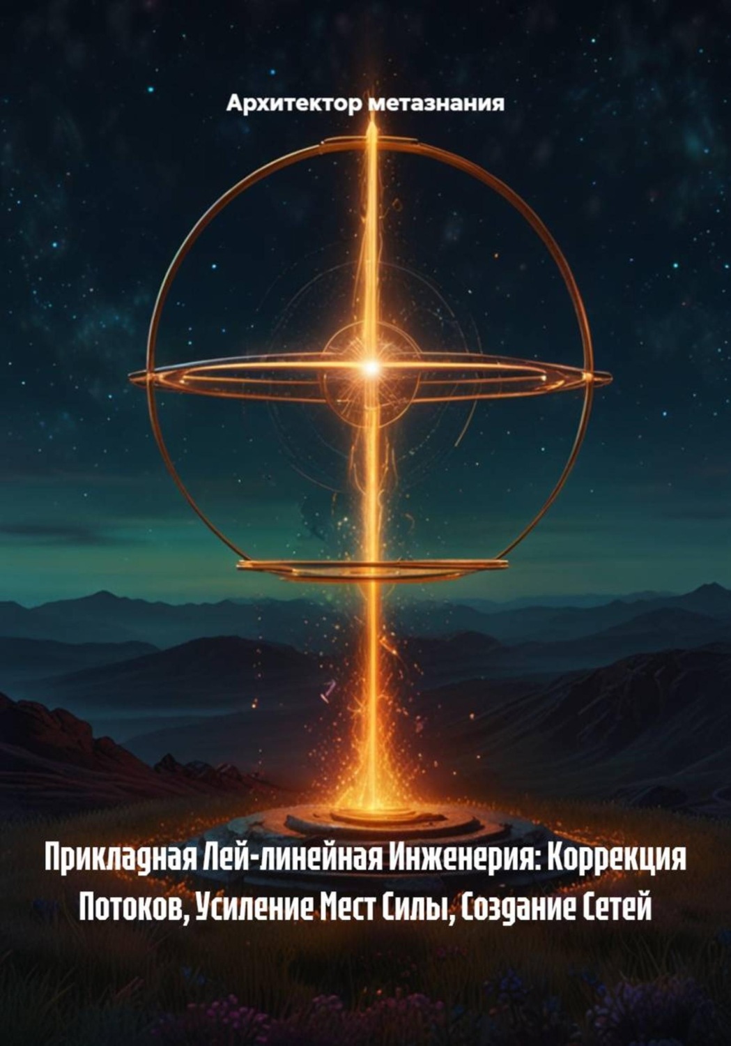 Обложка книги «Прикладная Лей-линейная Инженерия: Коррекция Потоков, Усиление Мест Силы, Создание Сетей»