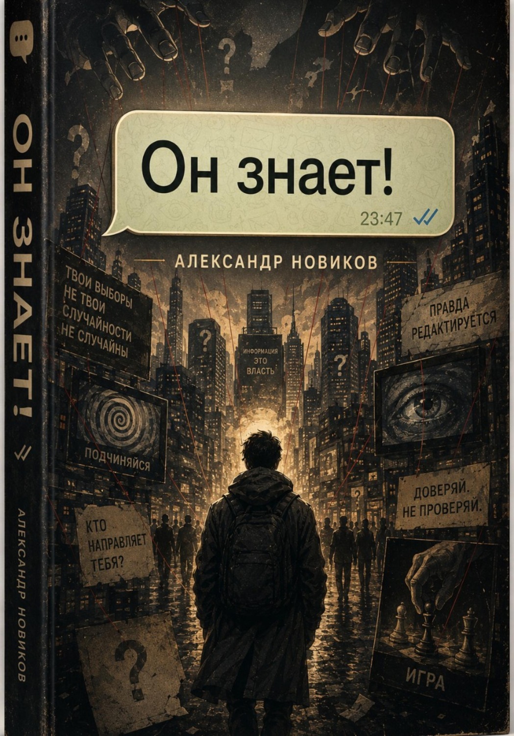 Обложка книги «Он знает!»