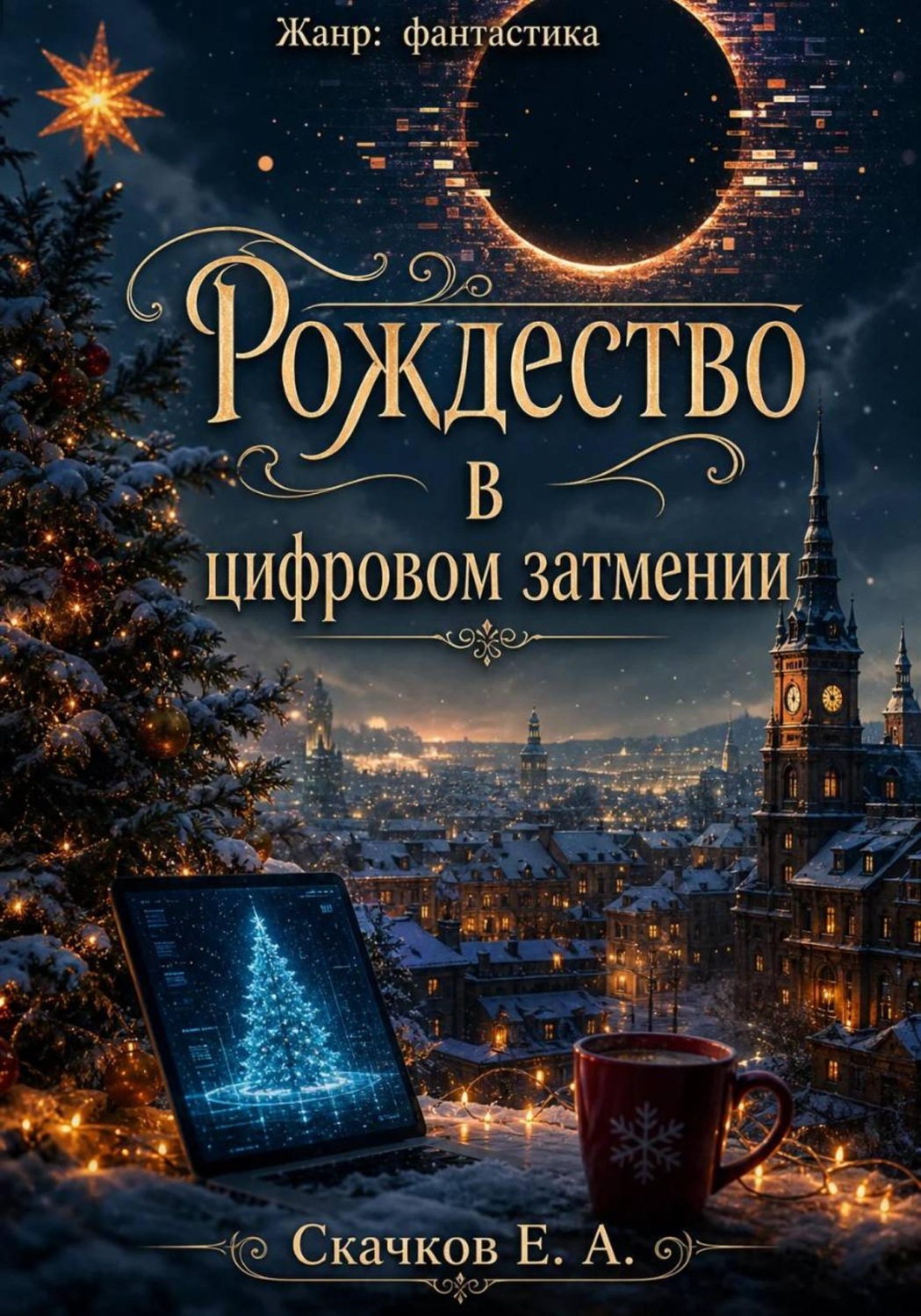 Обложка книги «Рождество в Цифровом Затмении»