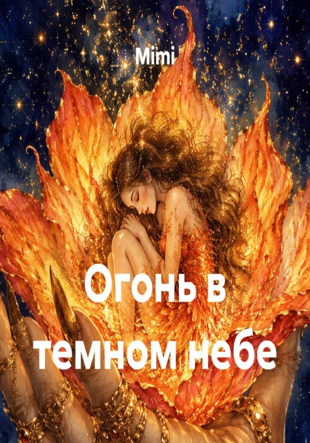 Обложка книги «Огонь в темном небе»