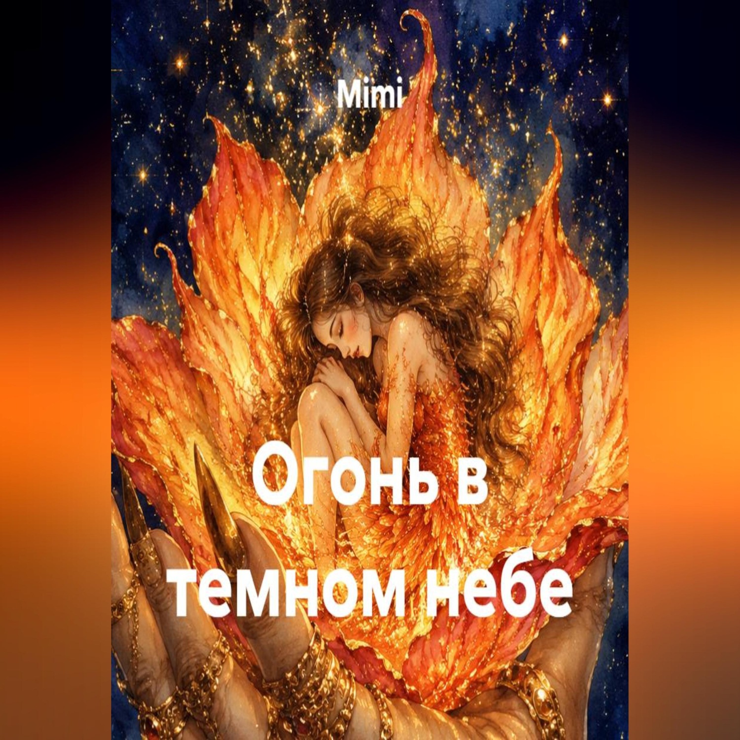 Обложка книги «Огонь в темном небе»