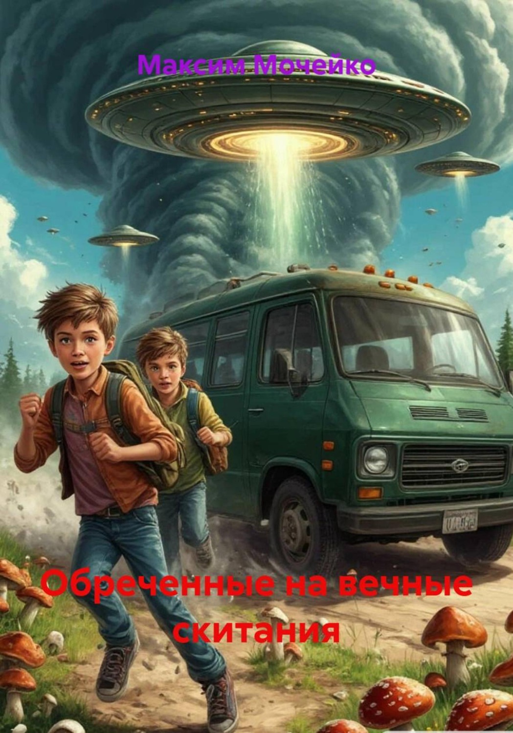 Обложка книги «Обреченные на вечные скитания»