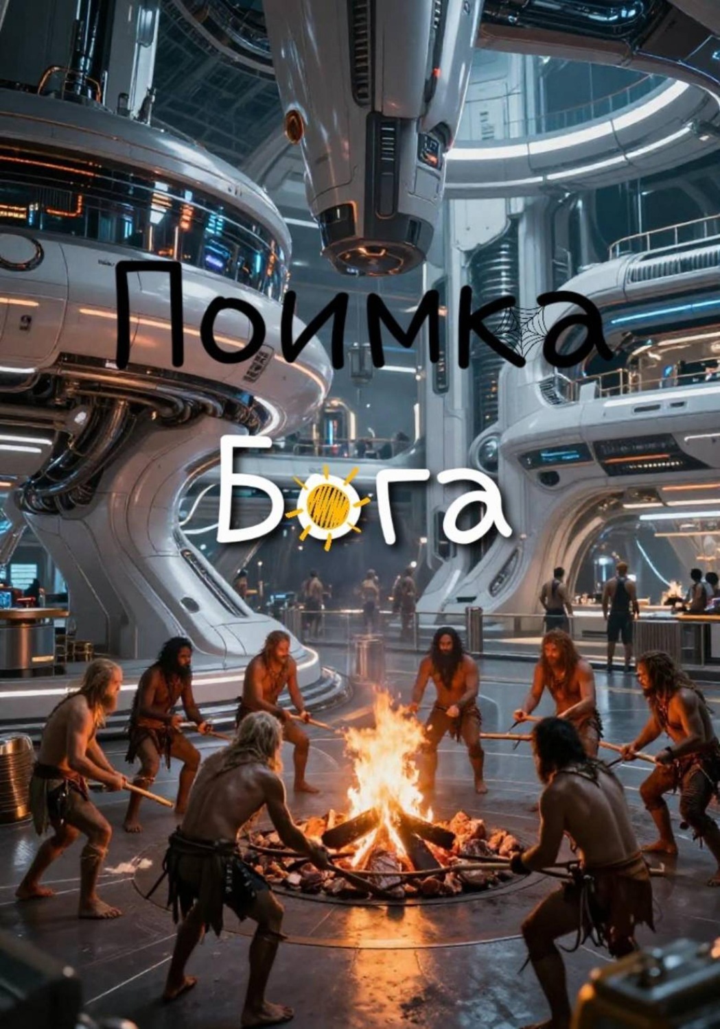 Обложка книги «Поимка Бога»