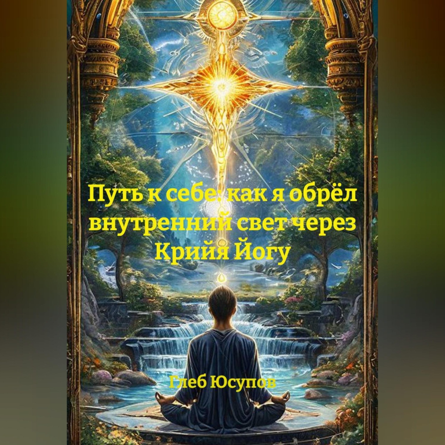 Обложка книги ««Путь к себе: как я обрёл внутренний свет через Крийя Йогу»»