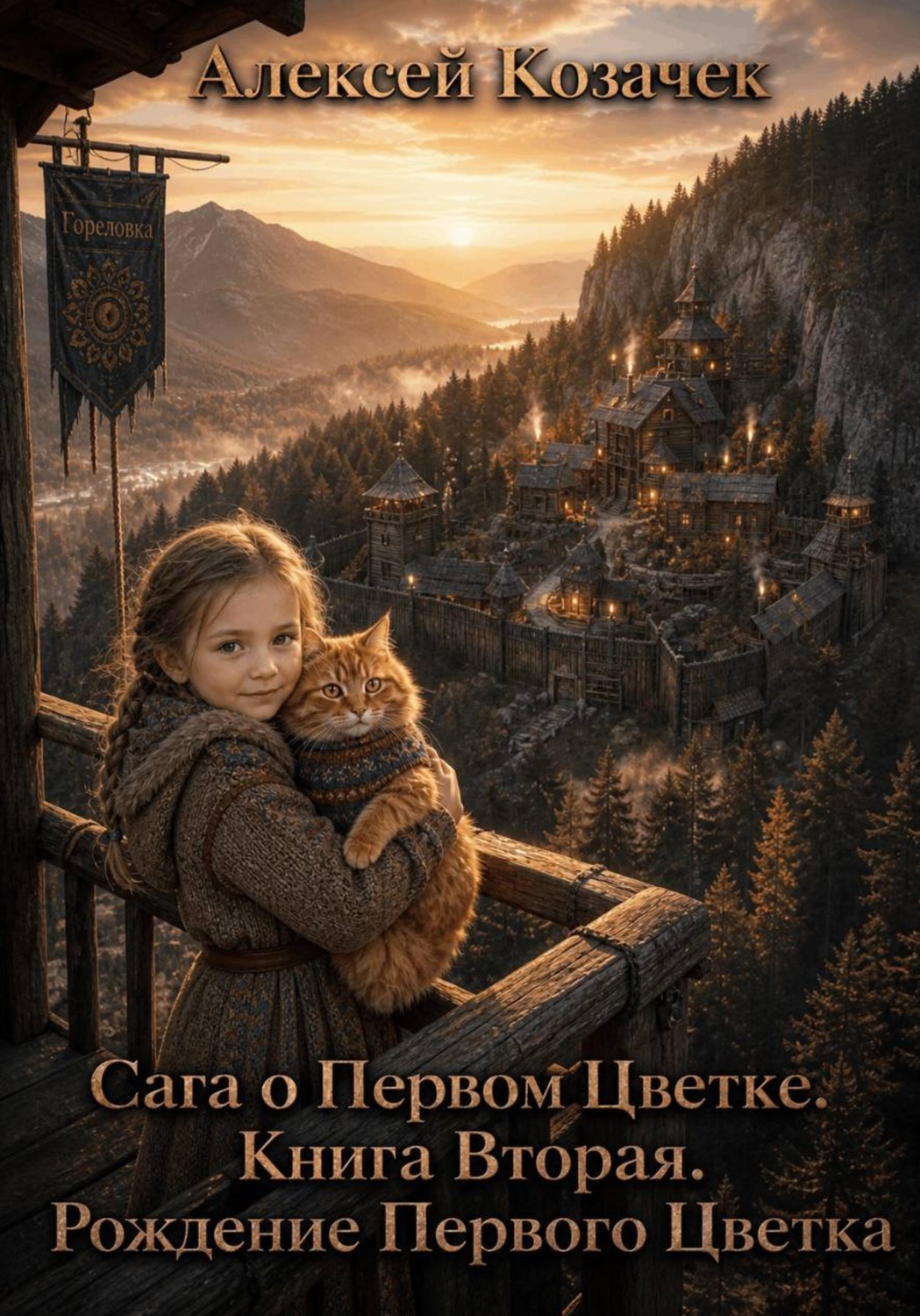 Обложка книги «Сага о Первом Цветке. Книга Вторая. Рождение Первого Цветка»