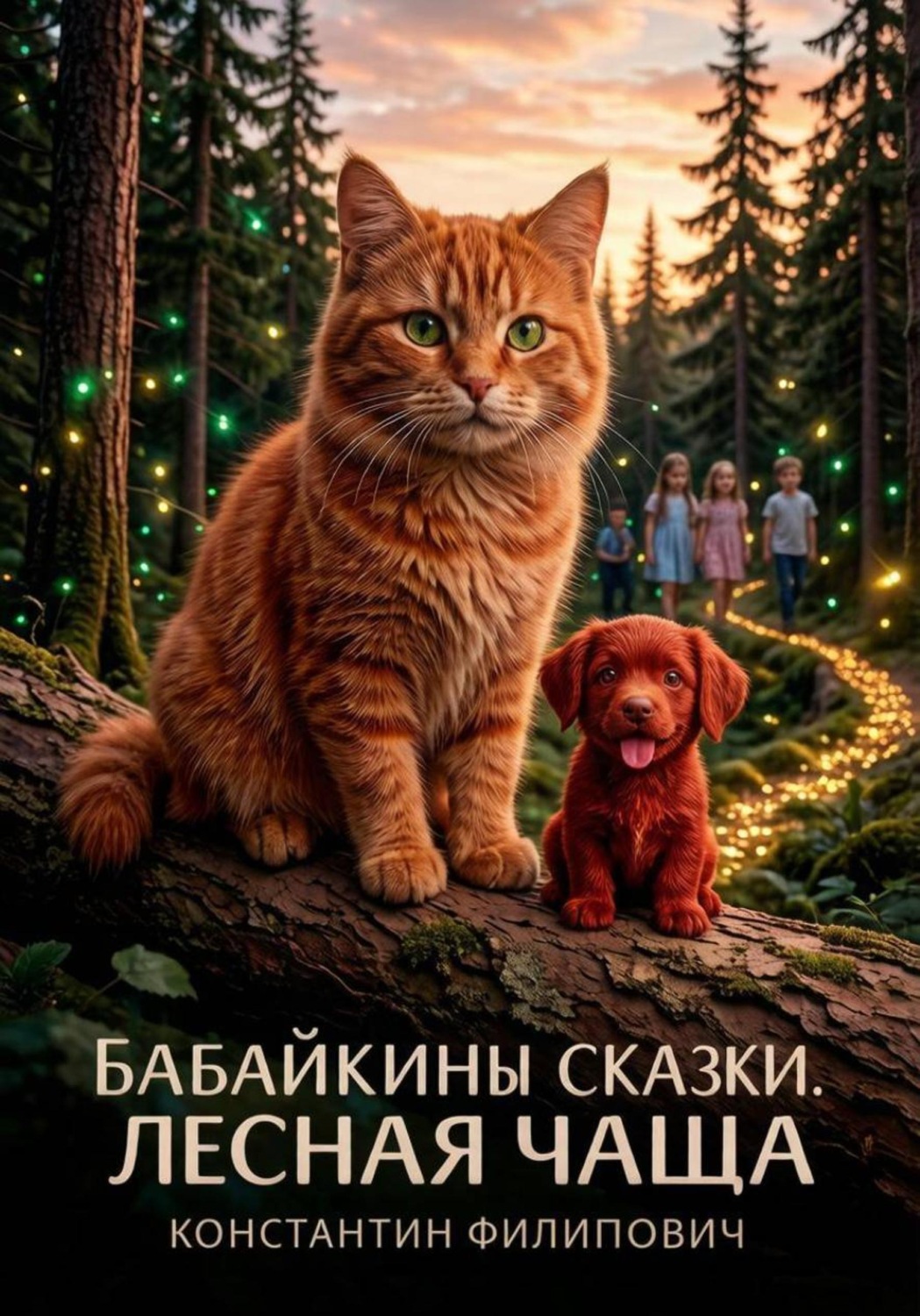 Обложка книги «Бабайкины сказки. Лесная чаща»