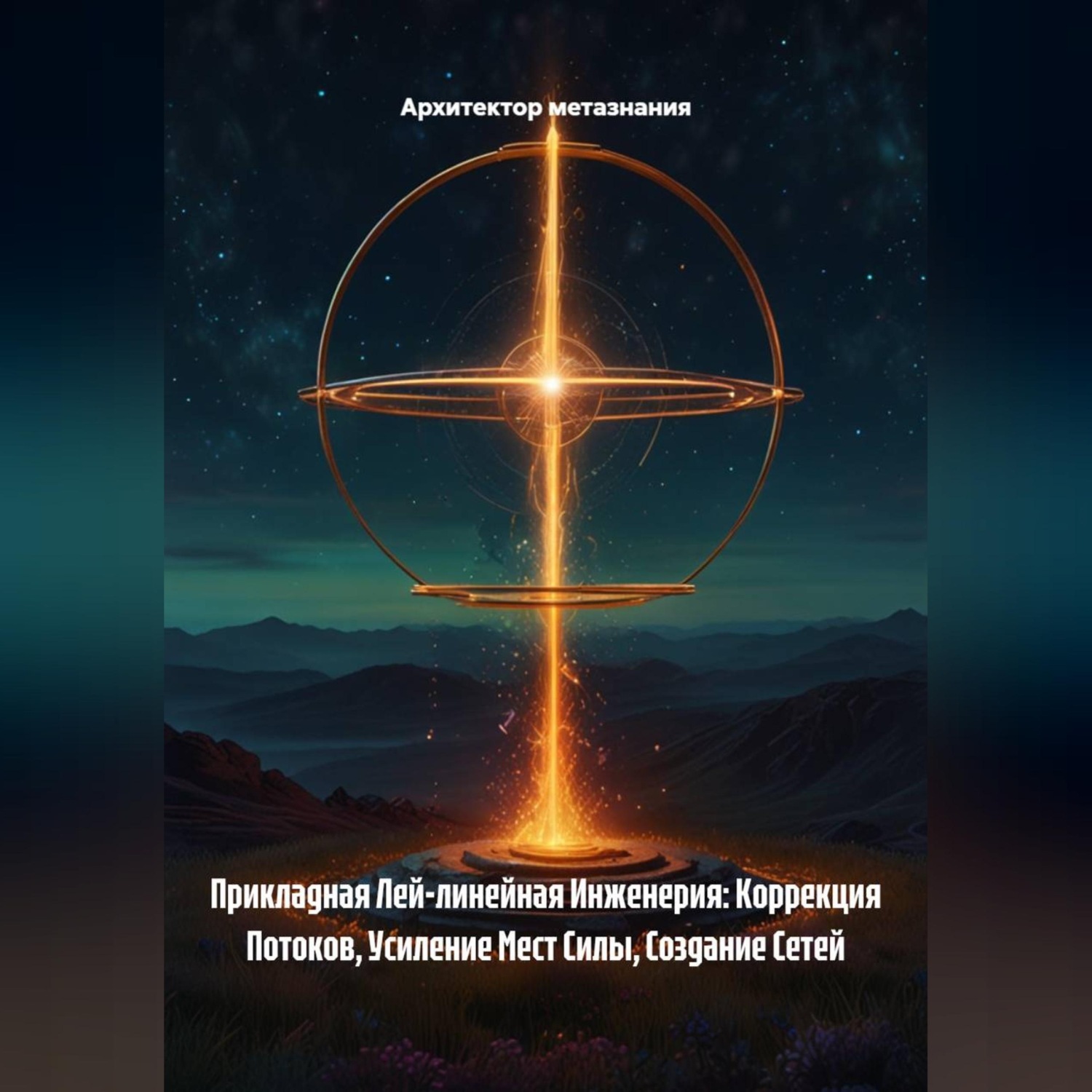 Обложка книги «Прикладная Лей-линейная Инженерия: Коррекция Потоков, Усиление Мест Силы, Создание Сетей»