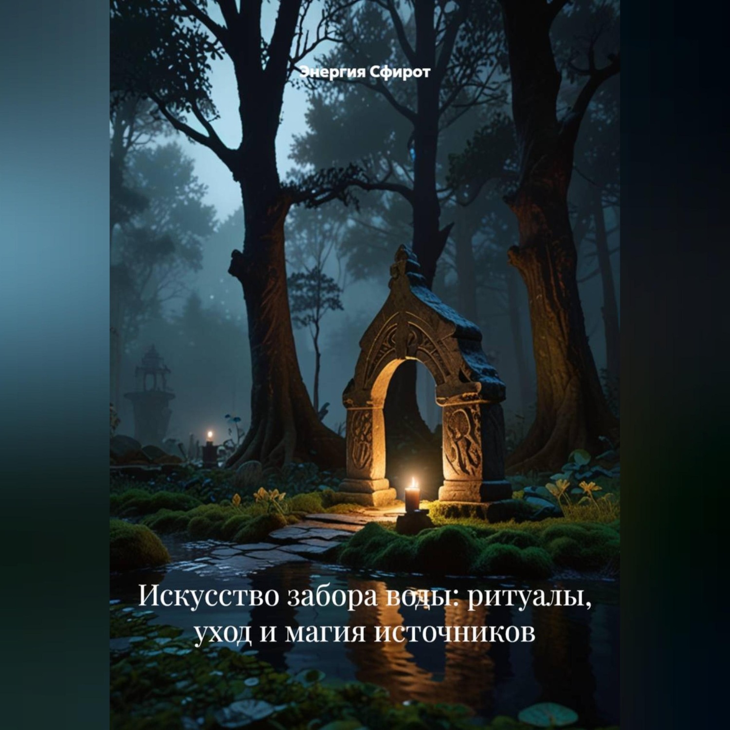 Обложка книги «Искусство забора воды: ритуалы, уход и магия источников»