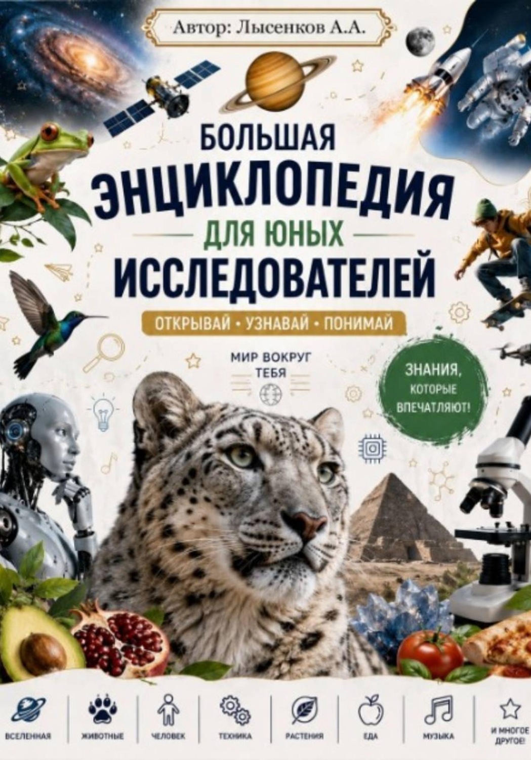 Обложка книги «"Большая энциклопедия для юных исследователей"»