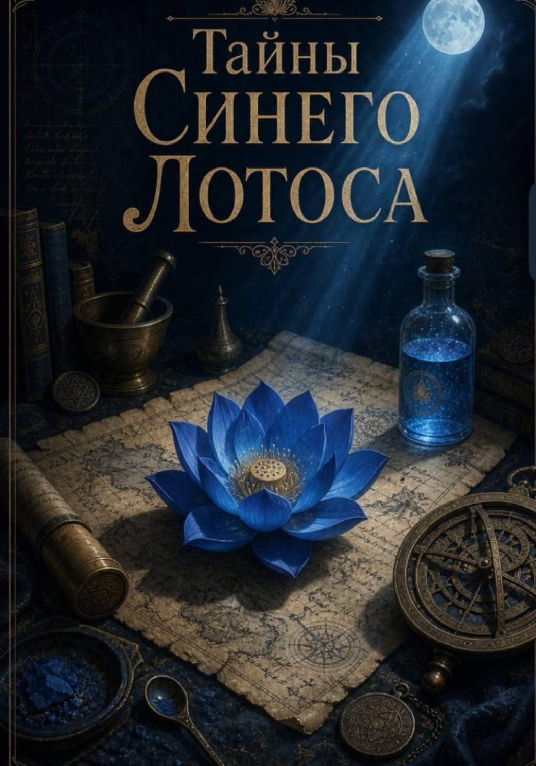 Обложка книги «Тайна синего лотоса»