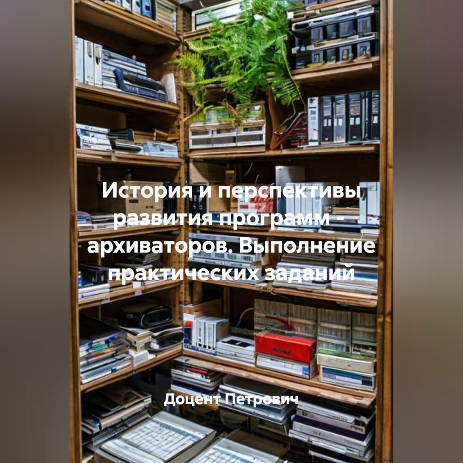 Обложка книги «История и перспективы развития программ - архиваторов. Выполнение практических заданий»