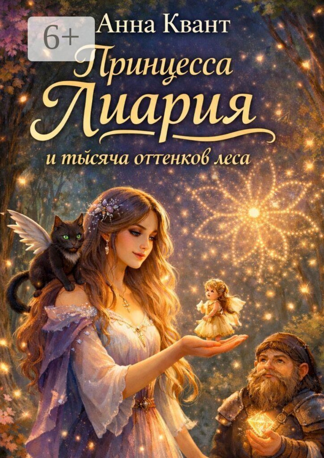 Обложка книги «Принцесса Лиария и тысяча оттенков леса»