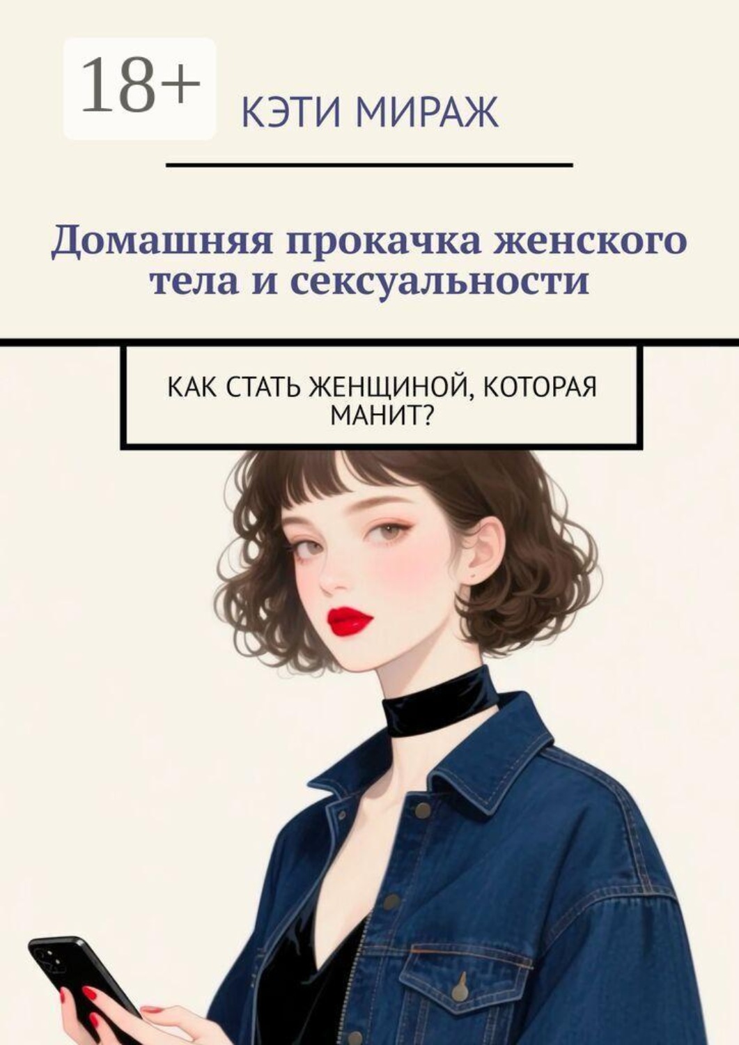 Обложка книги «Домашняя прокачка женского тела и сексуальности. Как стать женщиной, которая манит?»