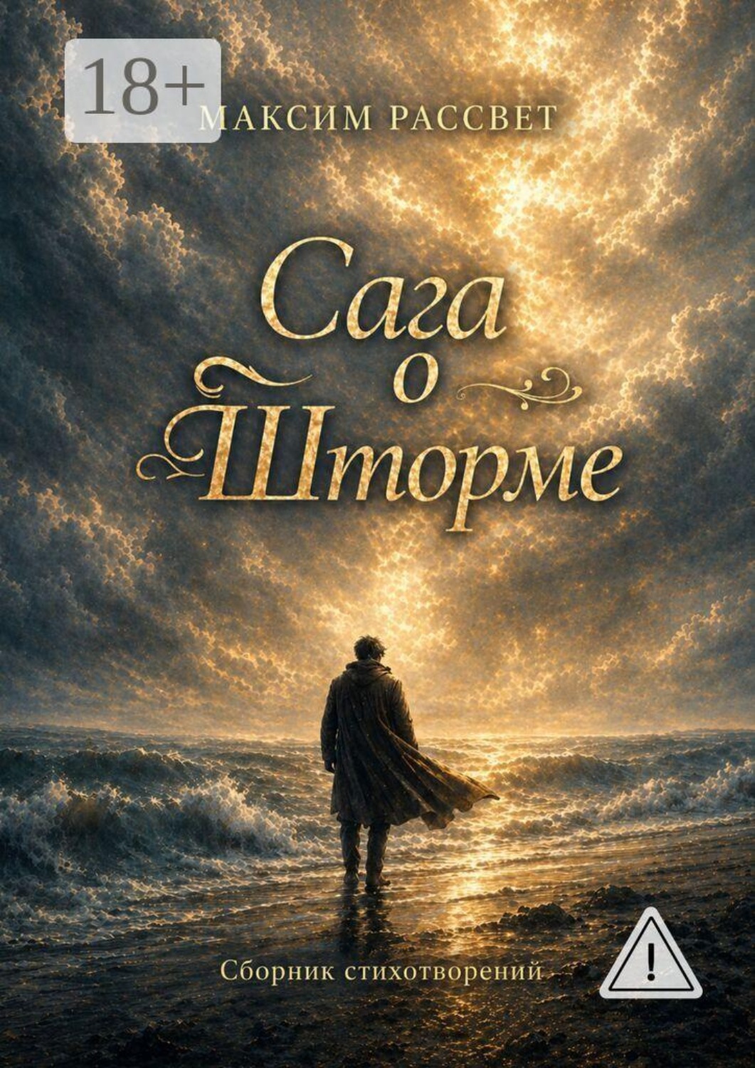 Обложка книги «Сага о шторме. Сборник стихотворений»