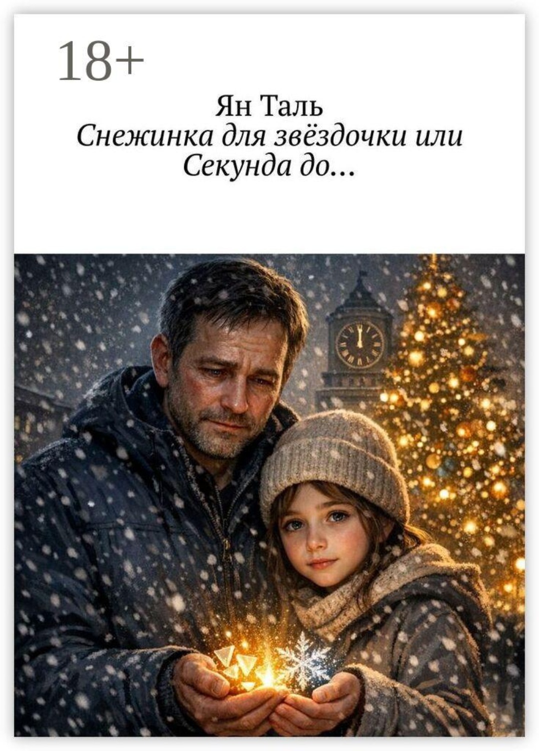 Обложка книги «Снежинка для звёздочки или секунда до…»