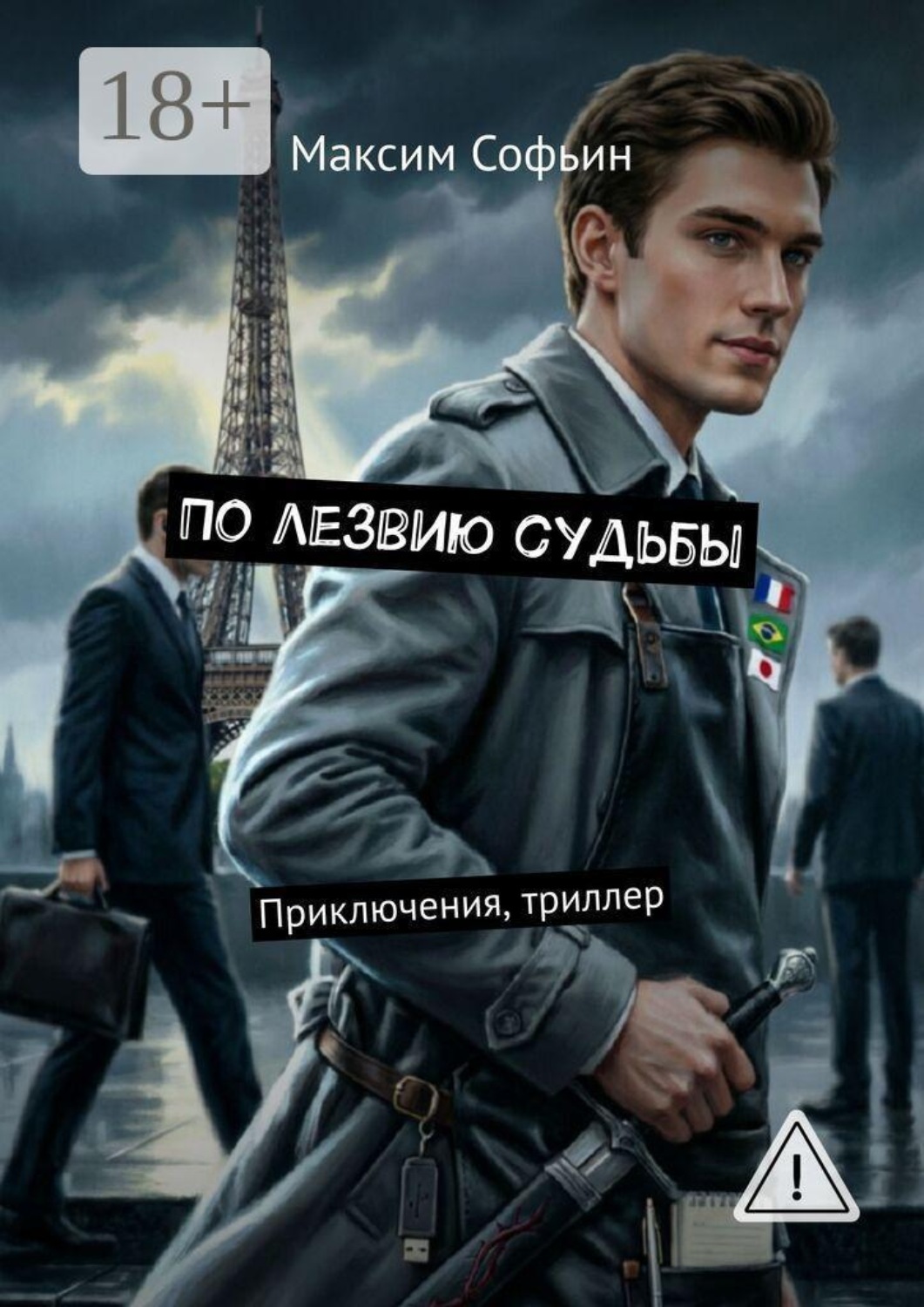 Обложка книги «По лезвию судьбы. Приключения, триллер»
