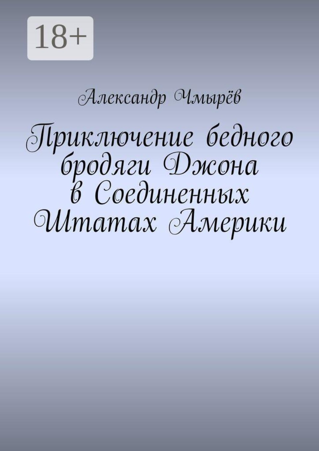 Обложка книги «Приключение бедного бродяги Джона в Соединенных Штатах Америки»