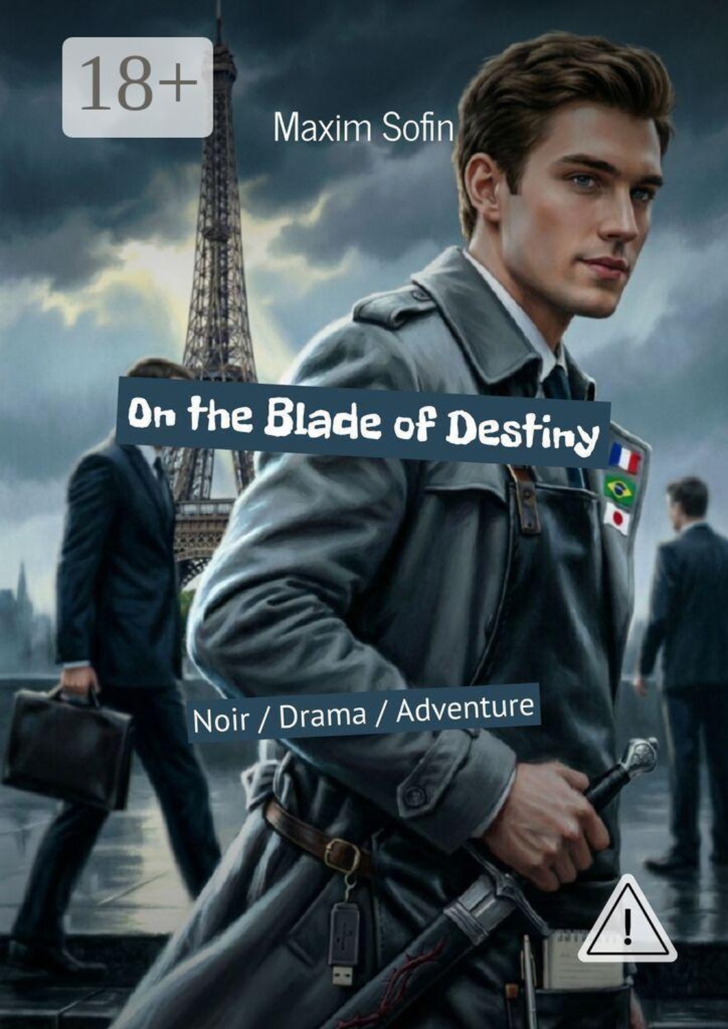 Обложка книги «On the Blade of Destiny. Noir / Drama / Adventure»