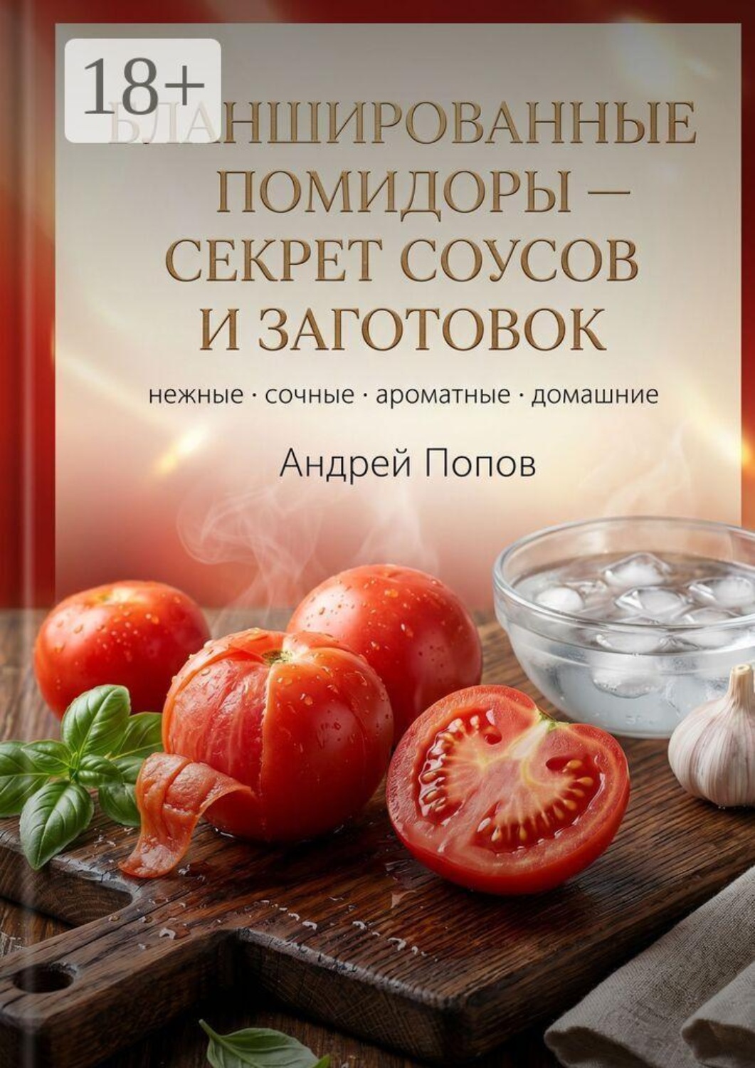 Обложка книги «Бланшированные помидоры: секрет соусов и заготовок»