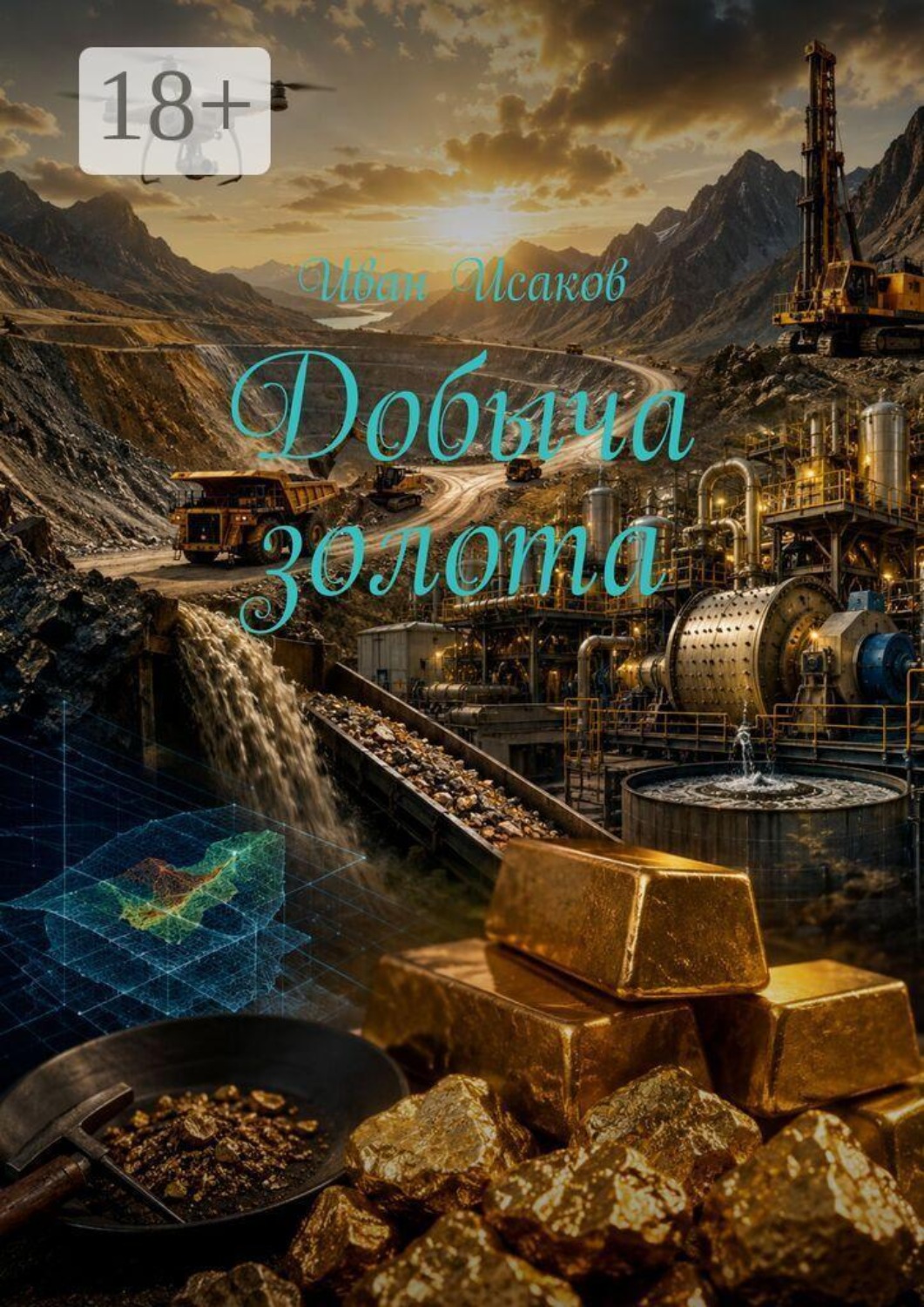 Обложка книги «Добыча золота»