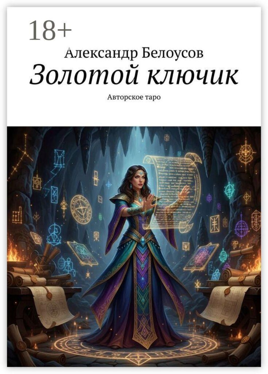 Обложка книги «Золотой ключик. Авторское таро»