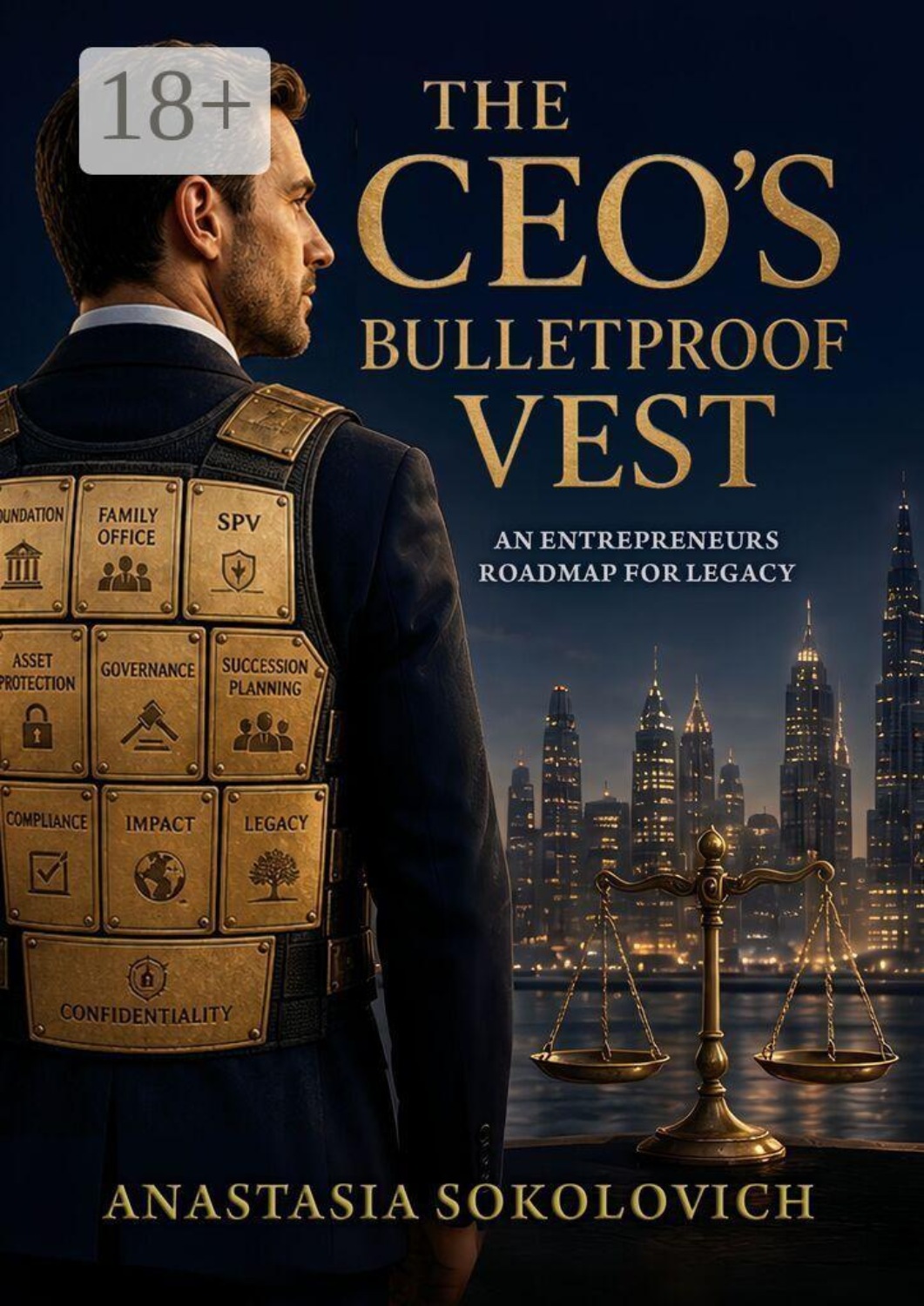 Обложка книги «The CEO’s Bulletproof Vest. An Entrepreneurs Roadmap for Legacy»