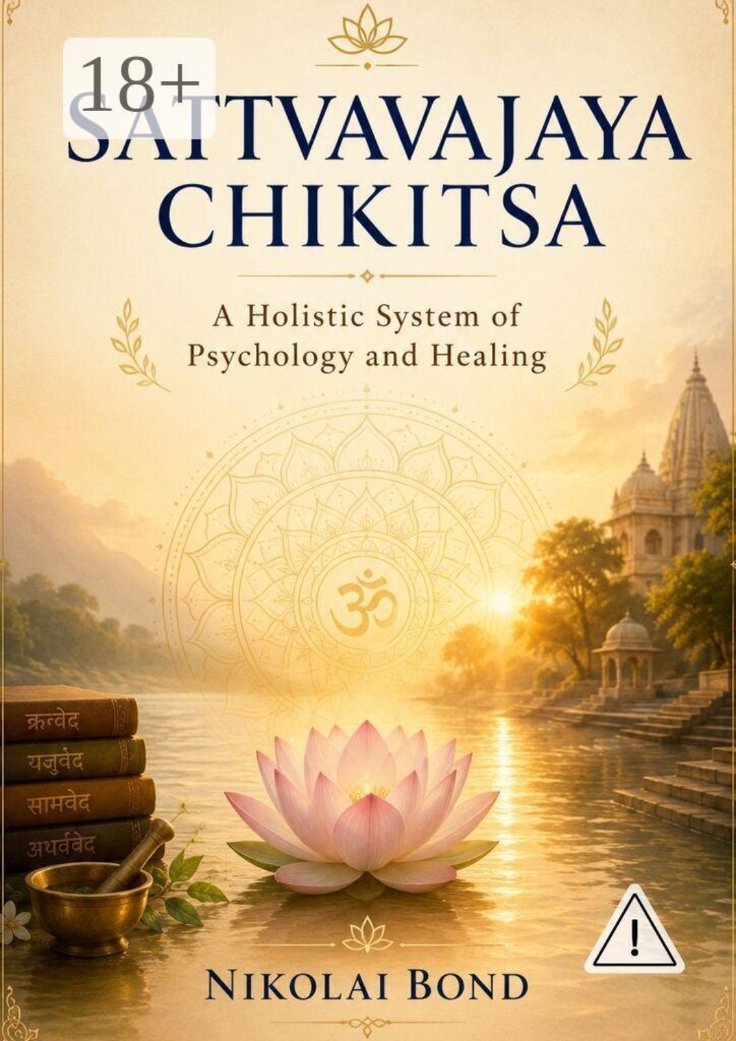 Обложка книги «Sattvavajaya chikitsa»