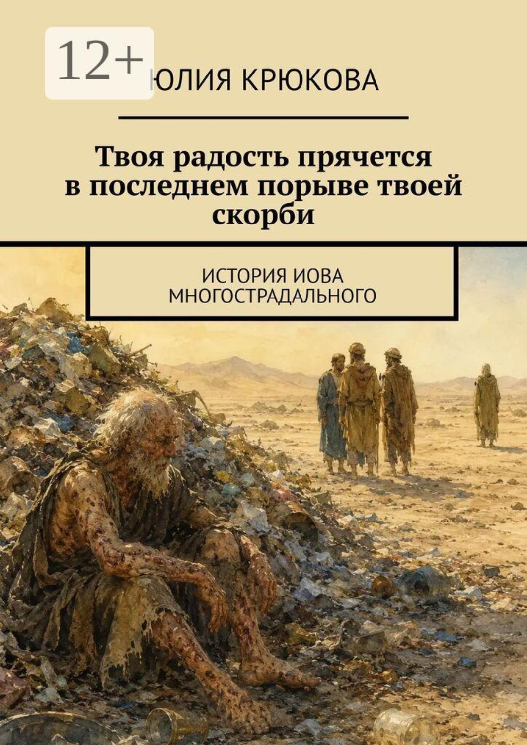 Обложка книги «Твоя радость прячется в последнем порыве твоей скорби. История Иова Многострадального»