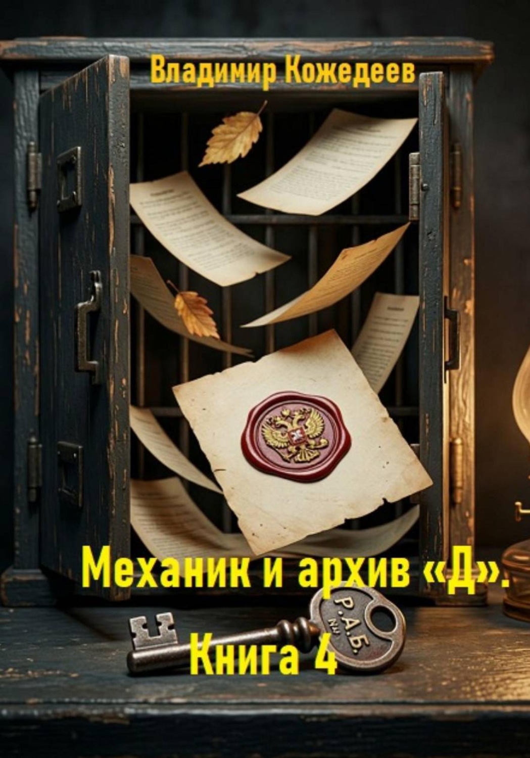 Обложка книги «Механик и архив «Д». Книга 4»