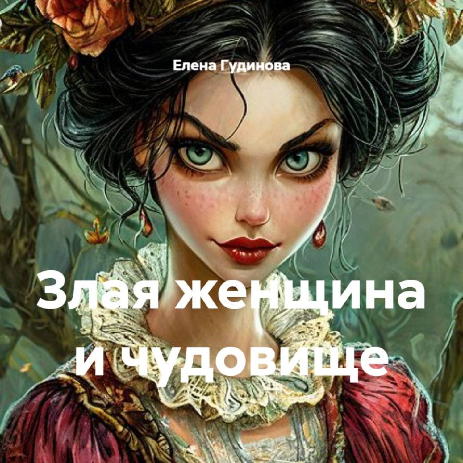 Обложка книги «Злая женщина и чудовище»