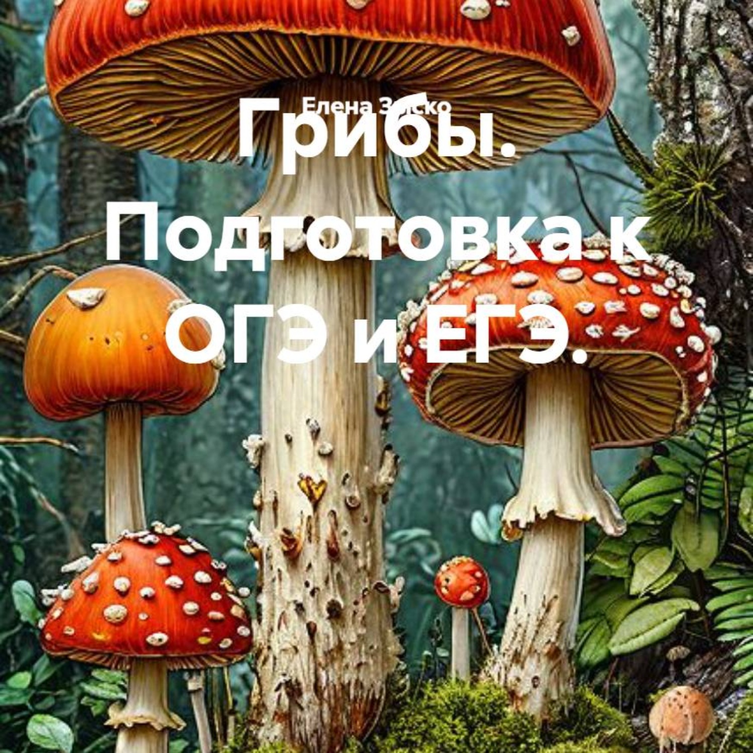 Обложка книги «Грибы. Подготовка к ОГЭ и ЕГЭ.»