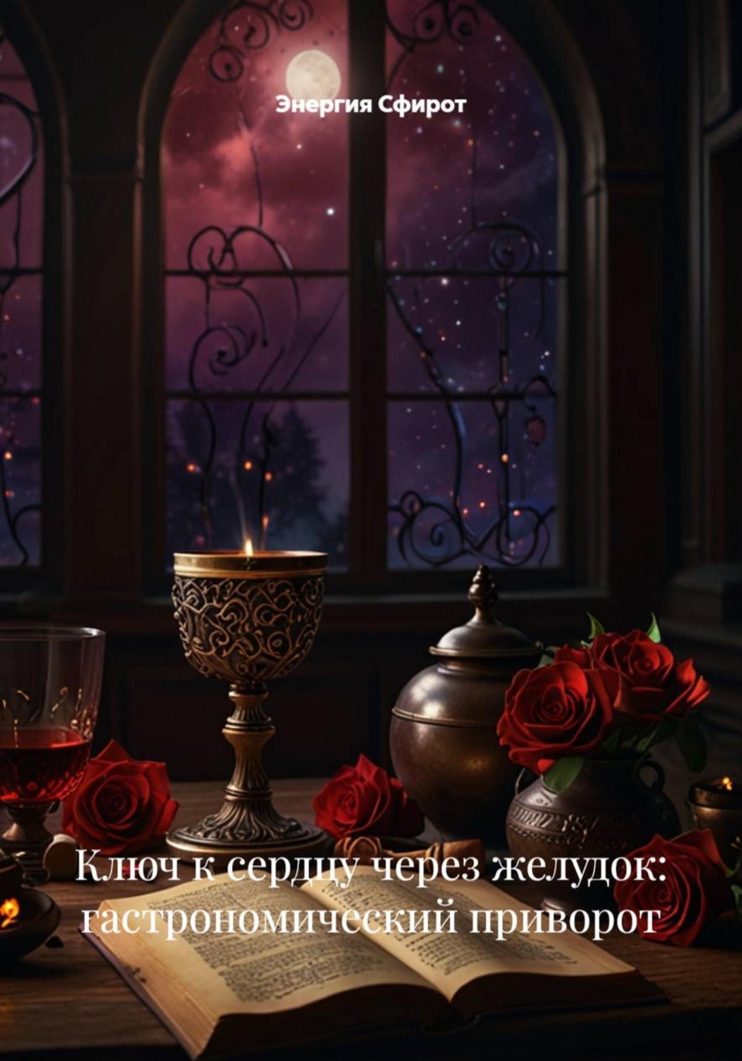 Обложка книги «Ключ к сердцу через желудок: гастрономический приворот»