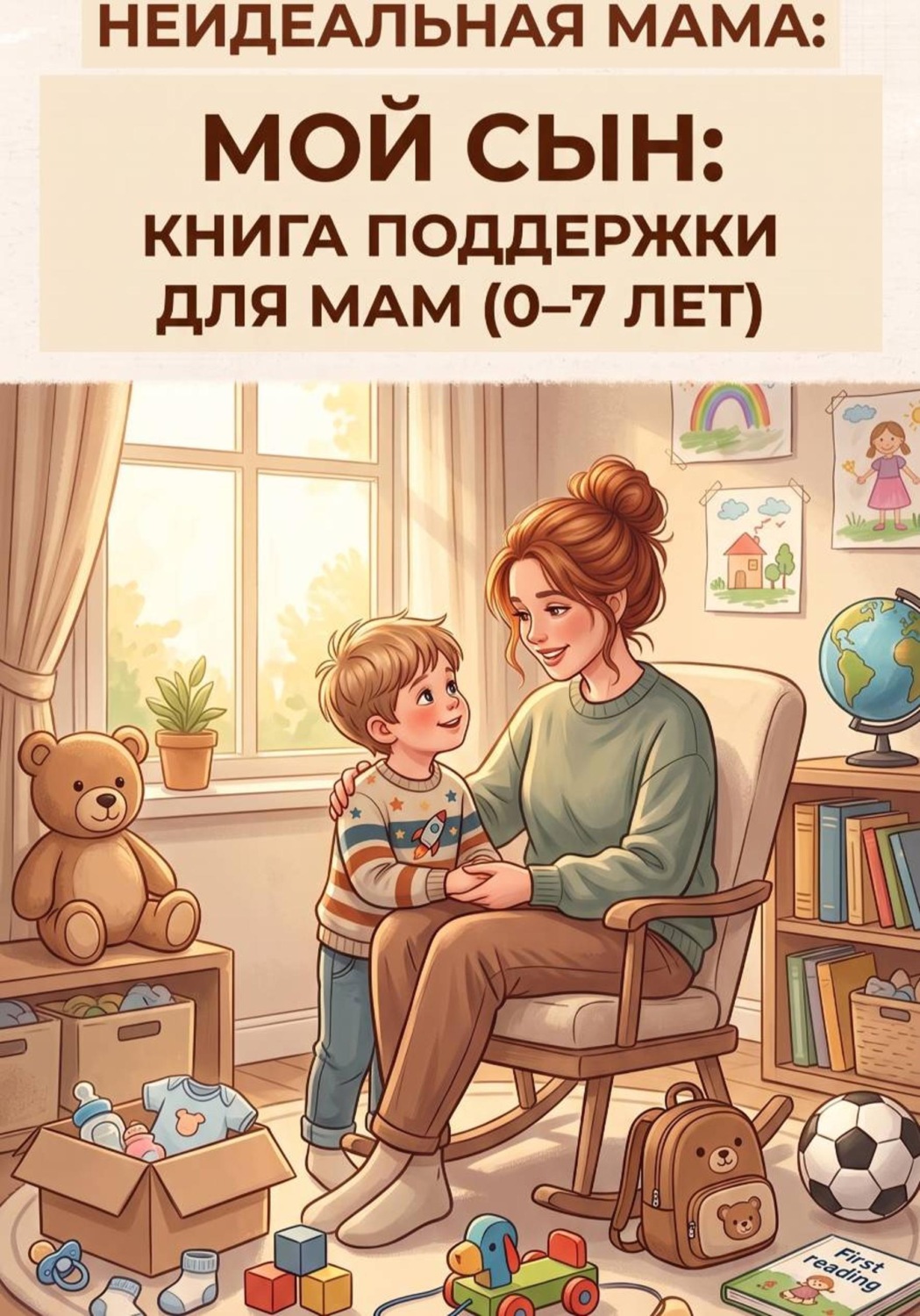 Обложка книги «Мой сын: книга поддержки для мам (0–7 лет)»