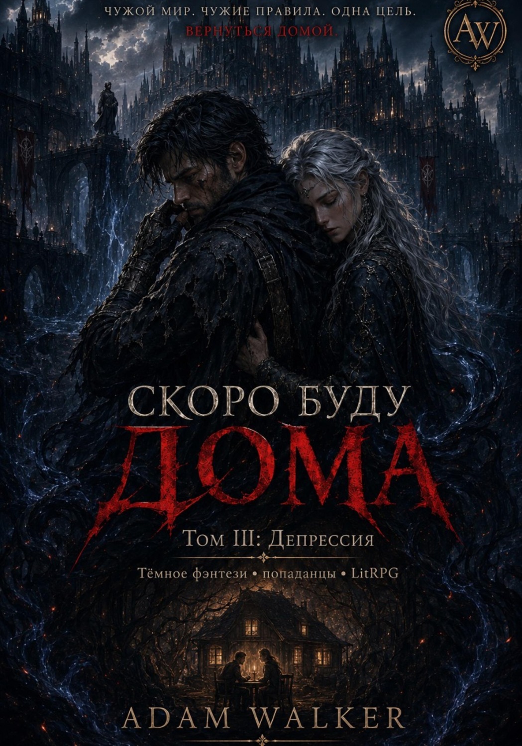 Обложка книги «Скоро буду дома. Том III: Депрессия»