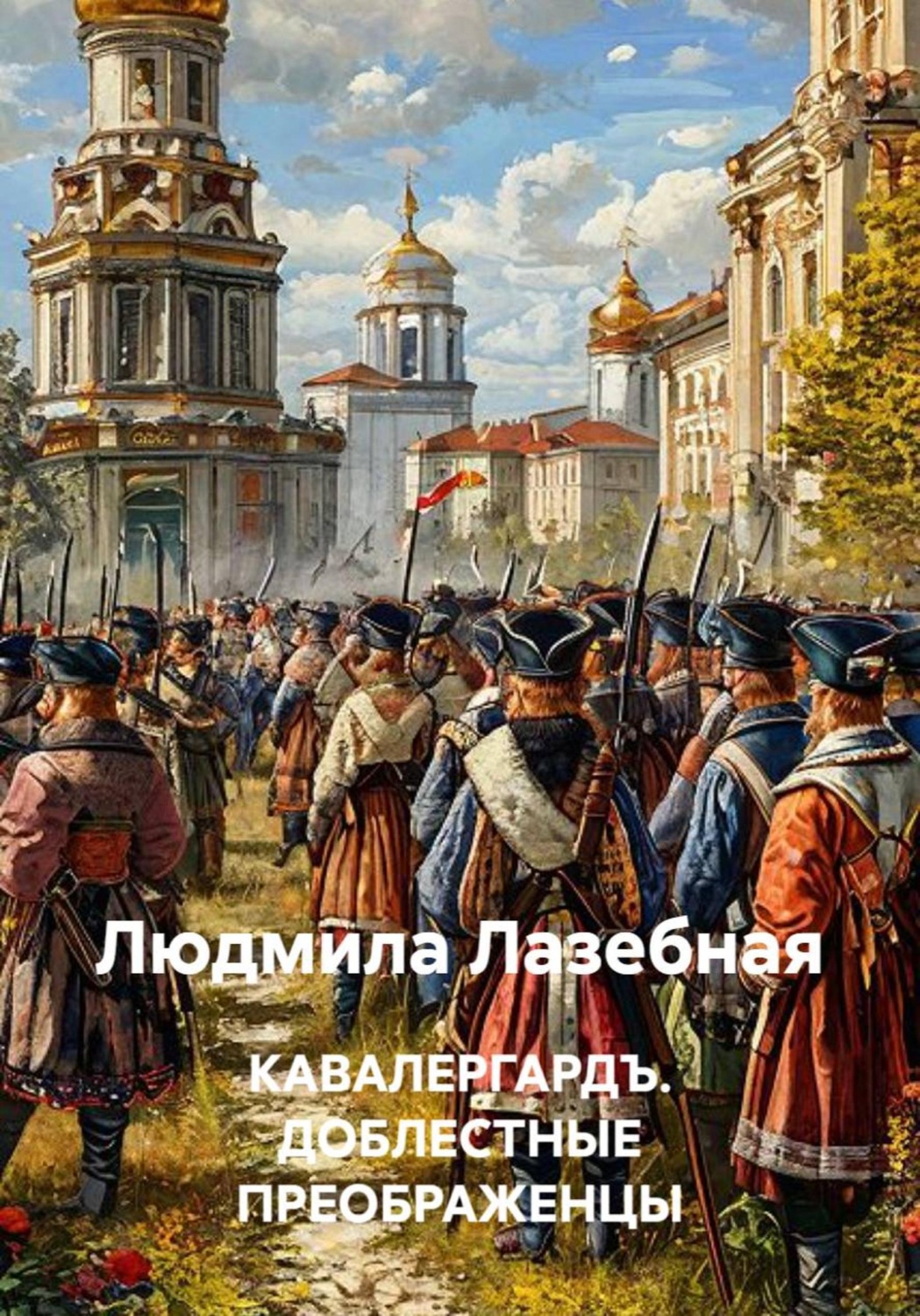 Обложка книги «Кавалергардъ. доблестные преображенцы»