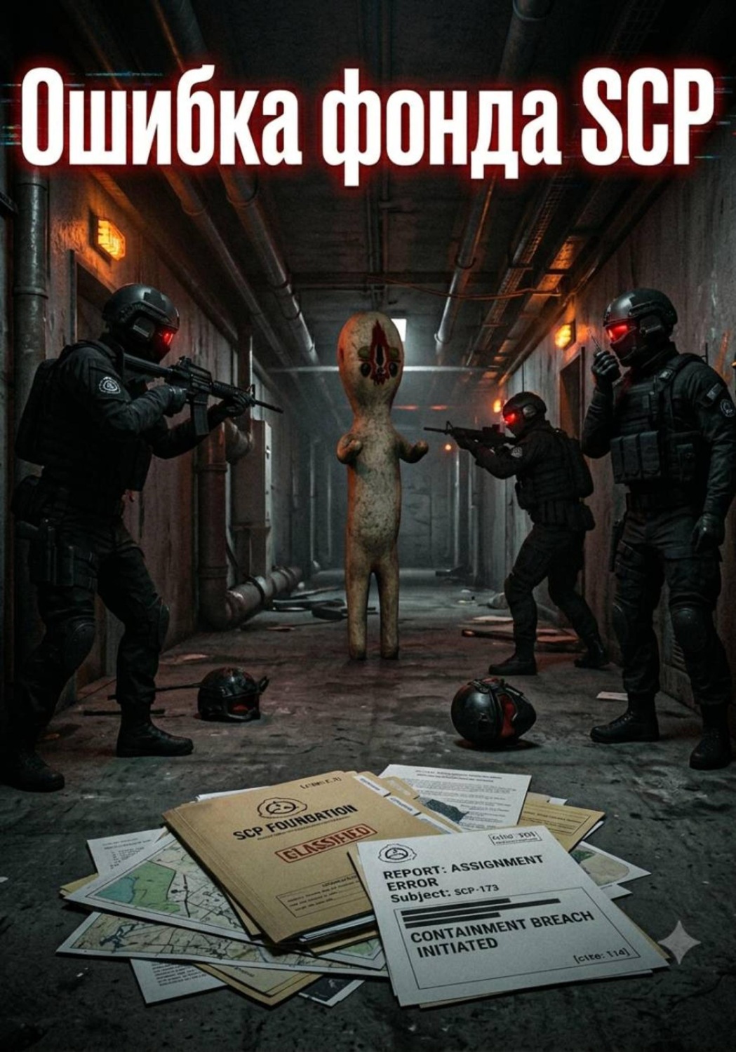 Обложка книги «Ошибка фонда SCP»