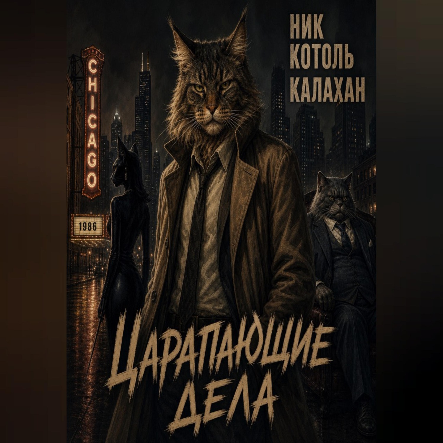 Обложка книги «Детектив Ник Коготь Калахан. Царапающие дела»