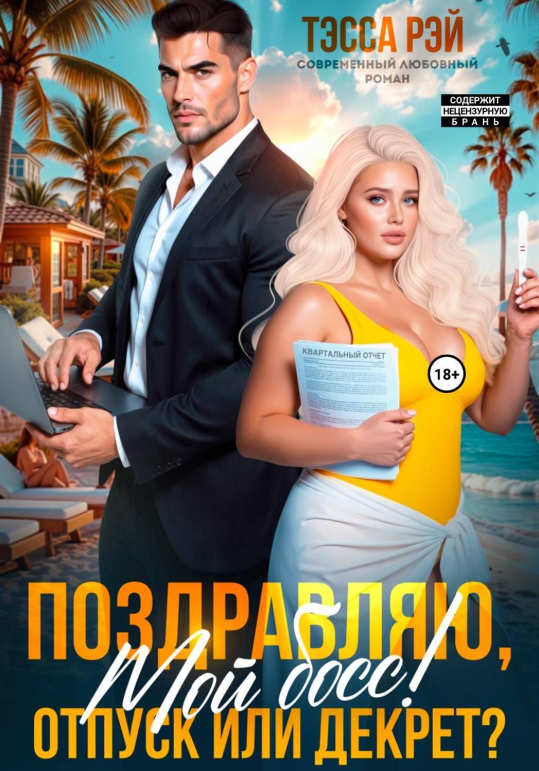 Обложка книги «Поздравляю, мой босс! Отпуск или декрет?»