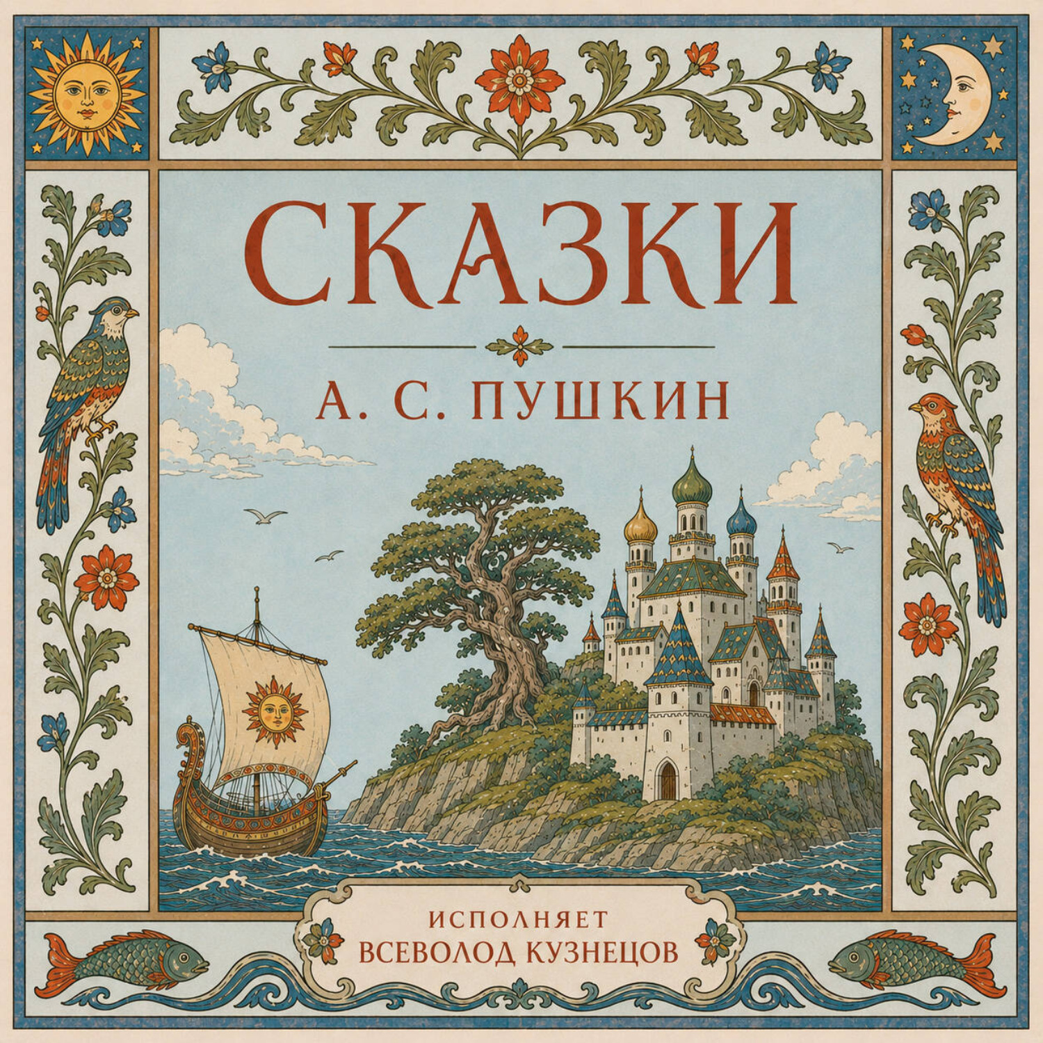 Обложка книги «Сказки А.С. Пушкина»