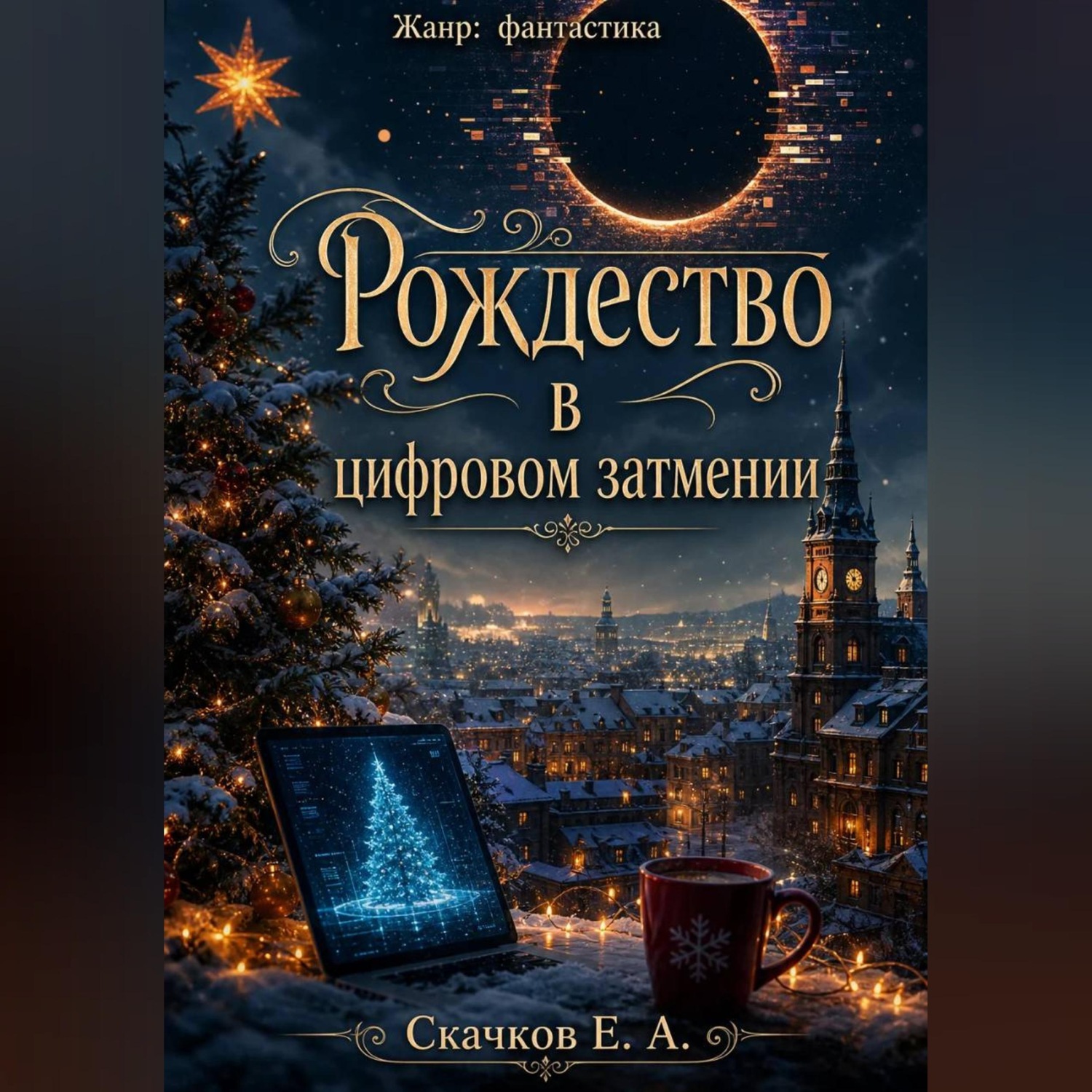 Обложка книги «Рождество в Цифровом Затмении»