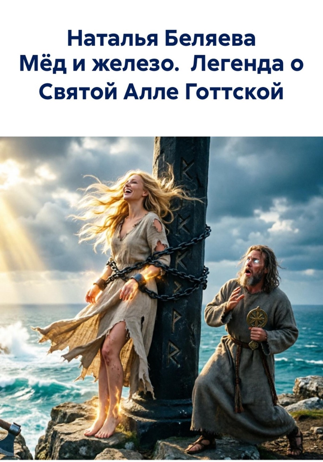 Обложка книги «Мёд и железо. Легенда о Святой Алле Готтской»